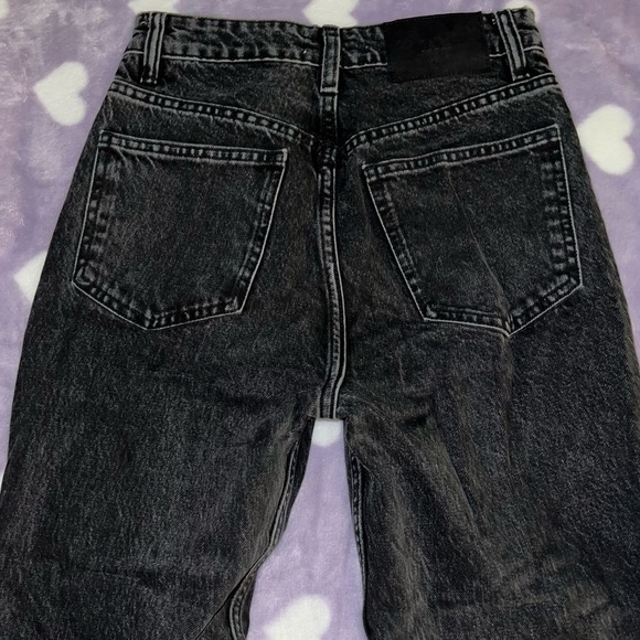 zara black wash baggy jeans - Picture 2 of 2
